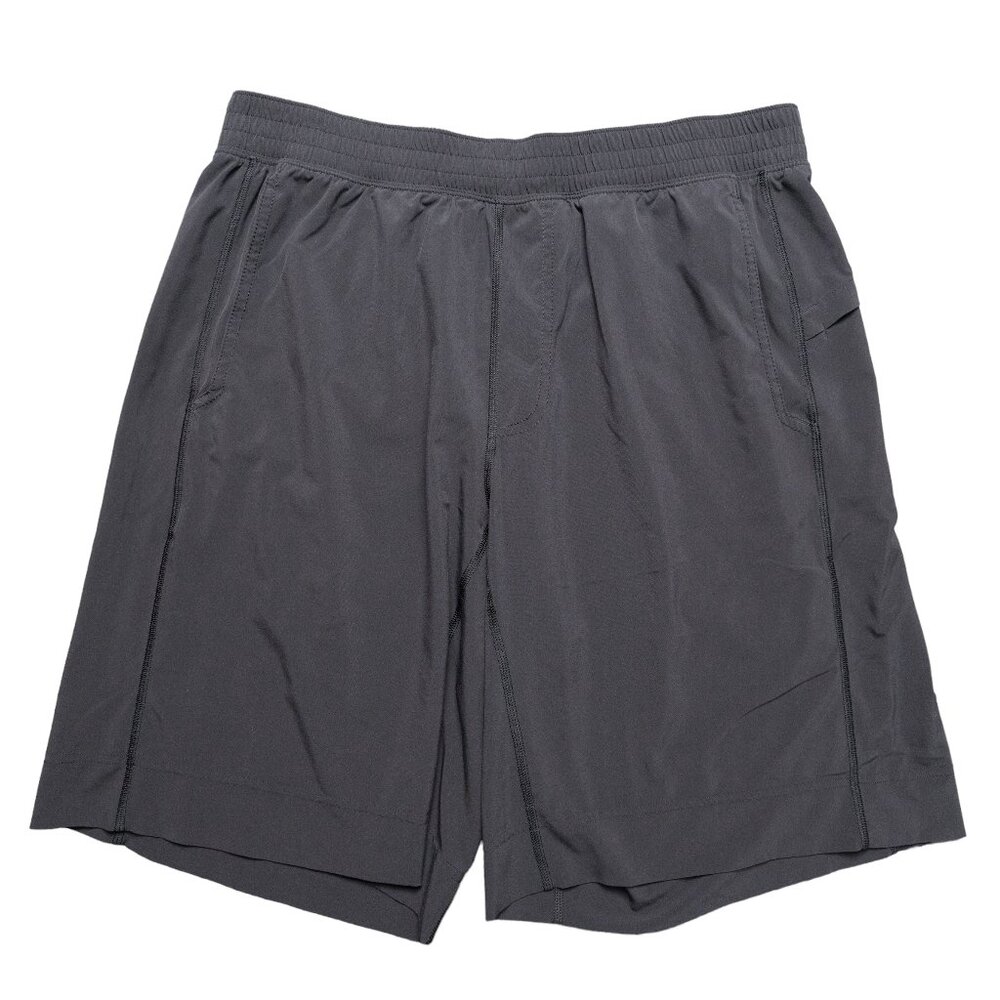 Lululemon Shorts Black Mens Size XL (33x10.5") Athletic Breathable Casual Runner